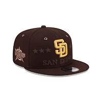 San Diego Padres Brown 2026 MLB All-Star Game New Era 9FIFTY Snapback Hat