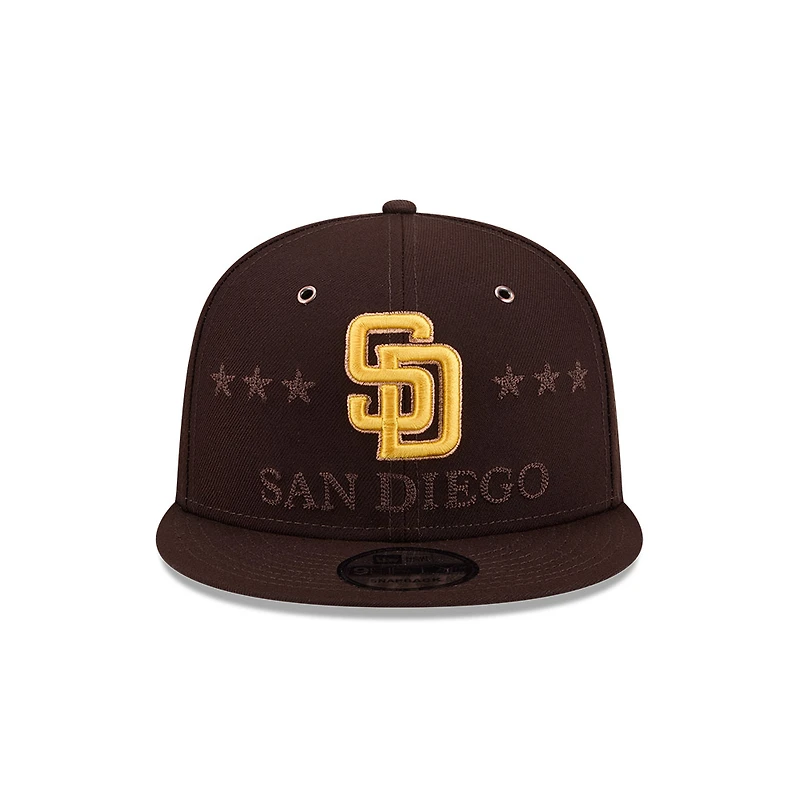 San Diego Padres Brown 2026 MLB All-Star Game New Era 9FIFTY Snapback Hat