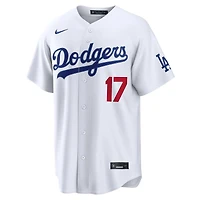 Los Angeles Dodgers Shohei Ohtani Japanese Kanji White Home Nike Stadium Jersey
