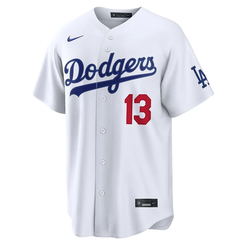 Los Angeles Dodgers Max Muncy White Home Nike Stadium Jersey
