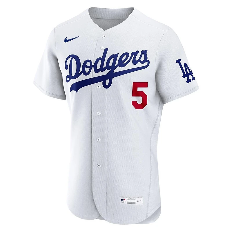 Los Angeles Dodgers Freddie Freeman Nike White Home Authentic Player Jersey
