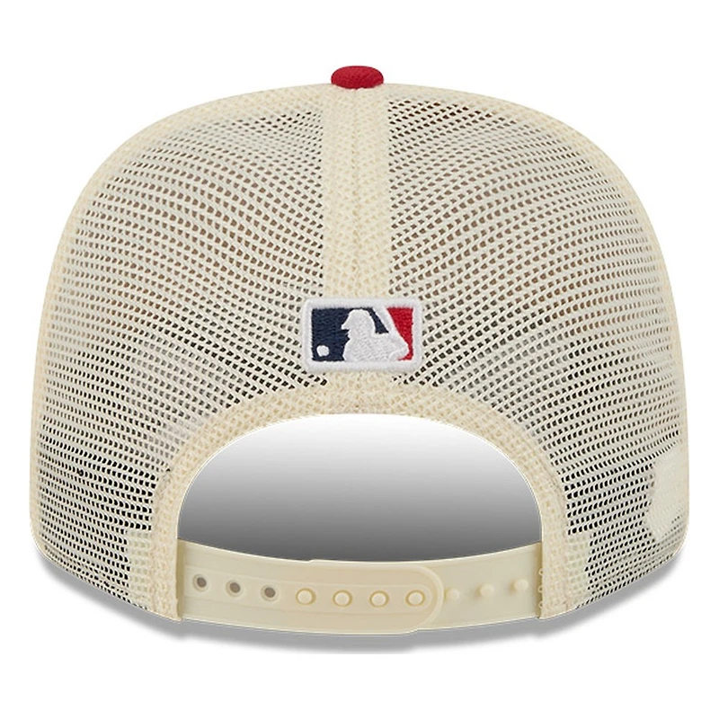 St. Louis Cardinals 2026 Fourth of July USA 250 Patch New Era 9SEVENTY Trucker Adjustable Snapback Hat