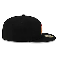 Seattle SuperSonics Black Hardwood Classics New Era 59FIFTY Fitted Hat