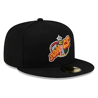 Seattle SuperSonics Black Hardwood Classics New Era 59FIFTY Fitted Hat
