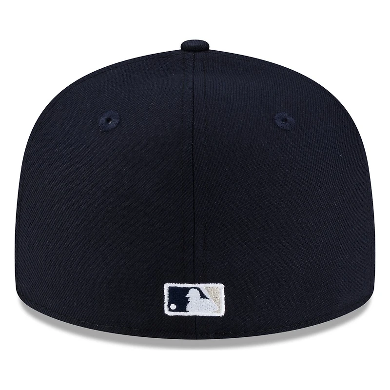 New York Yankees Navy Script Era 59FIFTY Fitted Hat