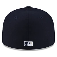 New York Yankees Navy Script Era 59FIFTY Fitted Hat