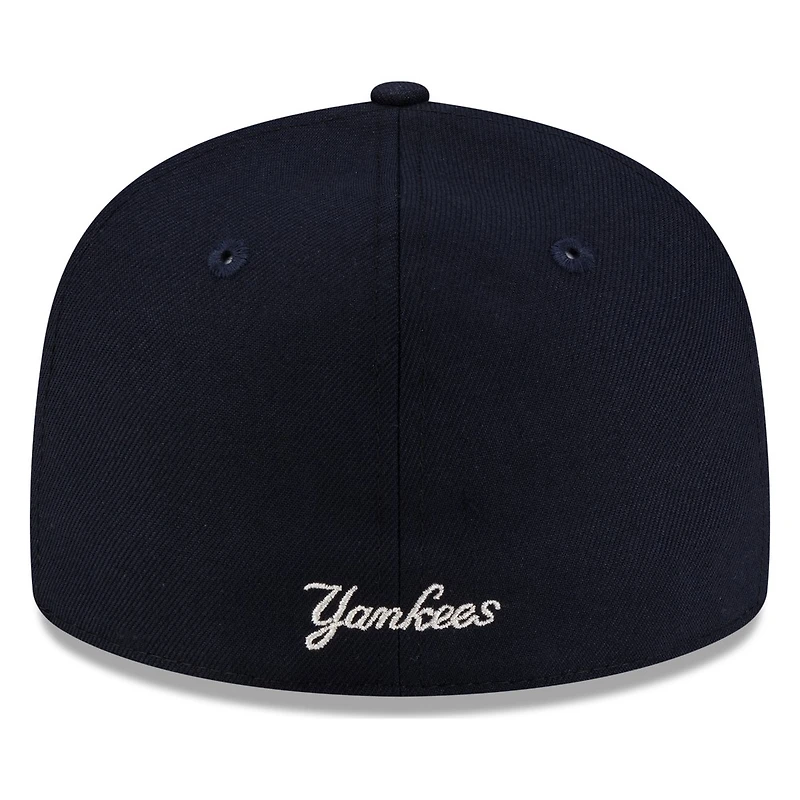 New York Yankees Navy Cursive Y Era 59FIFTY Fitted Hat