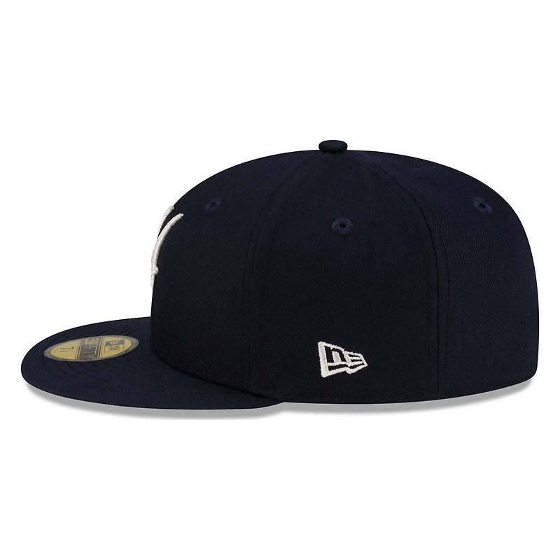 New York Yankees Navy Cursive Y Era 59FIFTY Fitted Hat