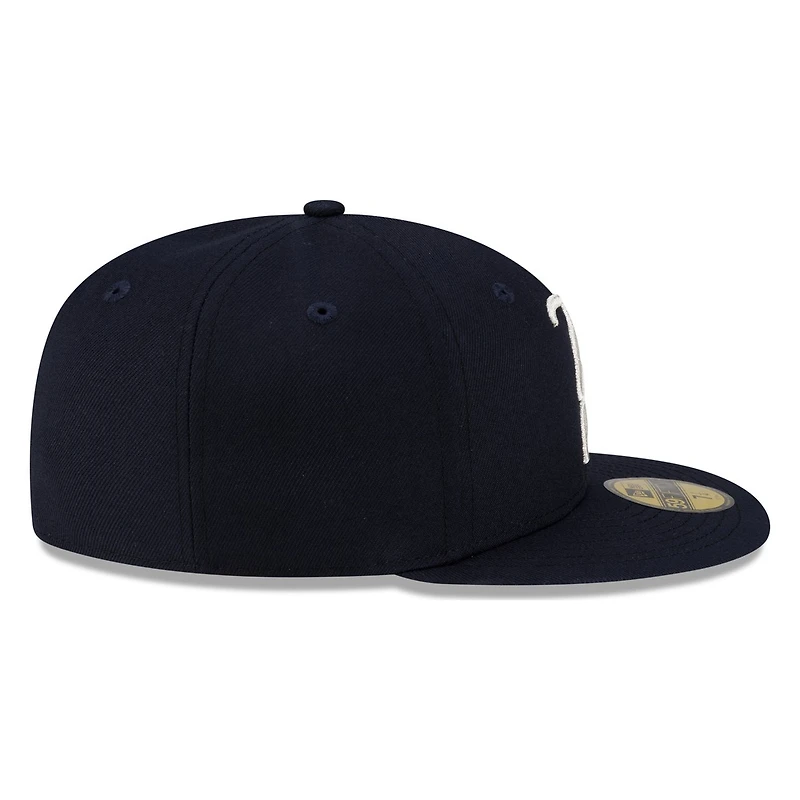 New York Yankees Navy Cursive Y Era 59FIFTY Fitted Hat