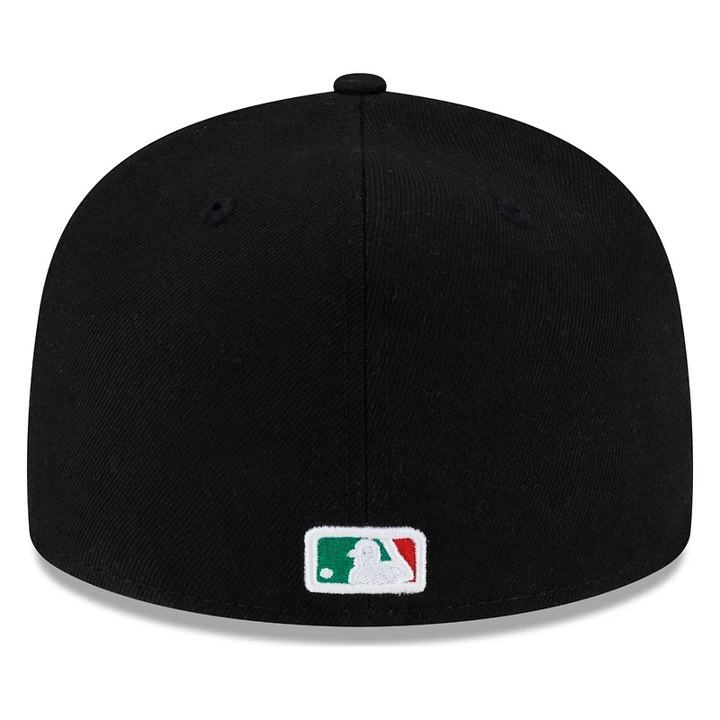 Los Angeles Dodgers Black Mexico New Era 59FIFTY Fitted Hat