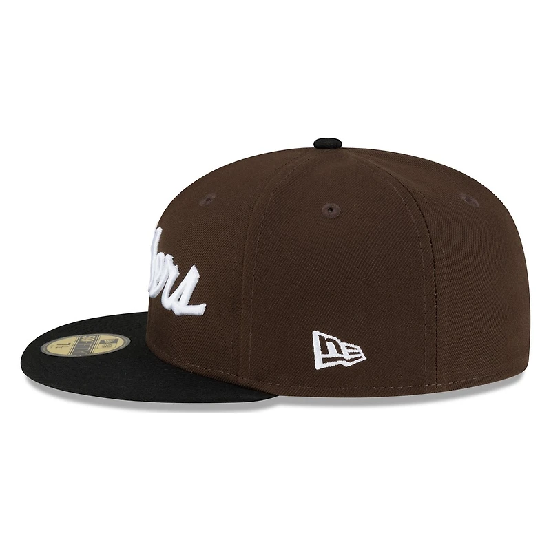 Las Vegas Raiders Script New Era 59FIFTY Fitted Hat