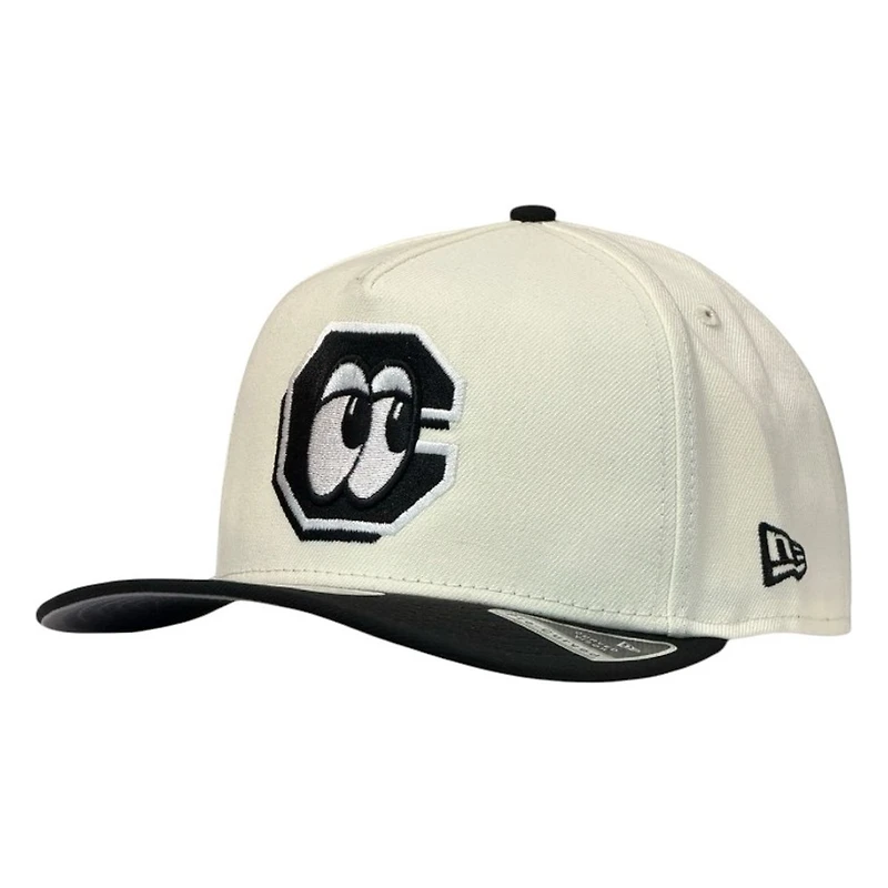 Chattanooga Lookouts Chrome and Black 2026 Inaugural Season New Era 9FIFTY A-Frame Hat