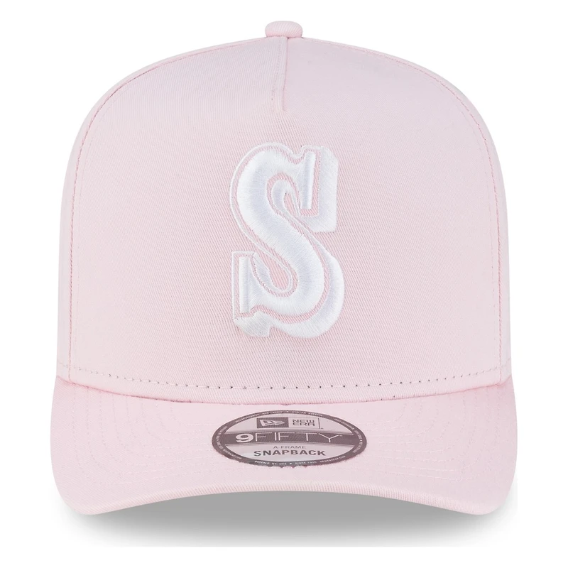 Seattle Mariners Pink New Era 9FIFTY A-Frame Snapback Hat