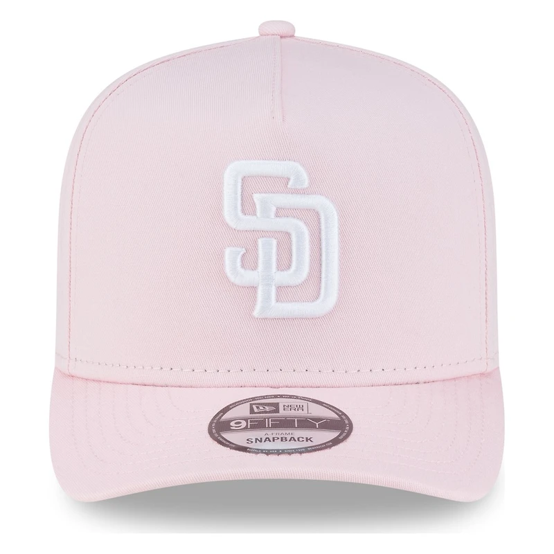 San Diego Padres Pink New Era 9FIFTY A-Frame Snapback Hat