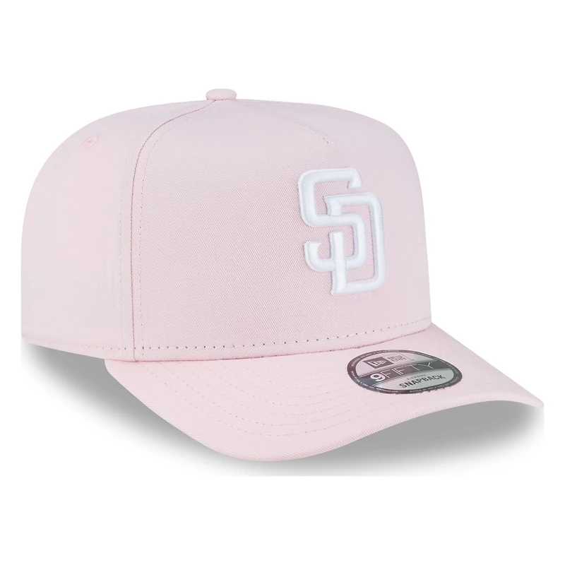 San Diego Padres Pink New Era 9FIFTY A-Frame Snapback Hat