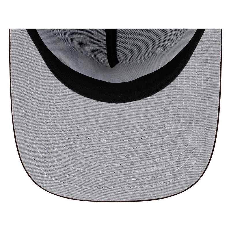 San Diego Padres Brown Pink Blossom New Era 9FIFTY A-Frame Snapback Hat