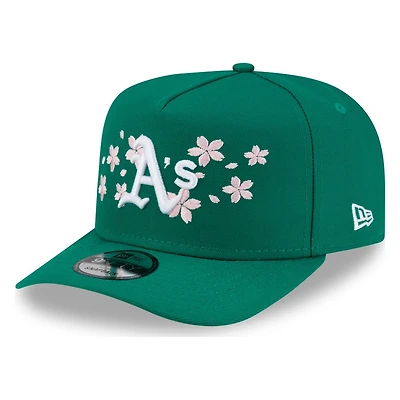 Oakland Athletics Green Pink Blossom New Era 9FIFTY A-Frame Snapback Hat