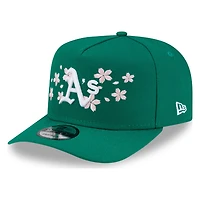 Oakland Athletics Green Pink Blossom New Era 9FIFTY A-Frame Snapback Hat