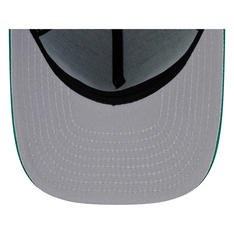 Oakland Athletics Green Pink Blossom New Era 9FIFTY A-Frame Snapback Hat