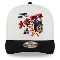 Los Angeles Dodgers White Shohei Ohtani Anime New Era 9FIFTY A-Frame Snapback Hat