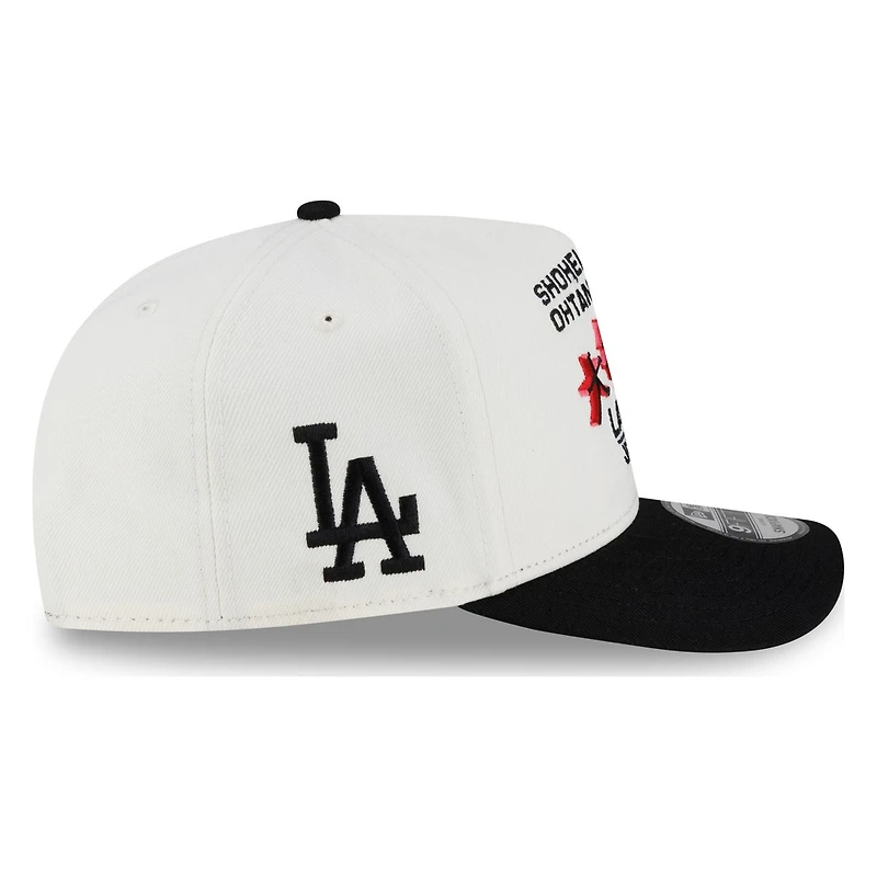 Los Angeles Dodgers White Shohei Ohtani Anime New Era 9FIFTY A-Frame Snapback Hat