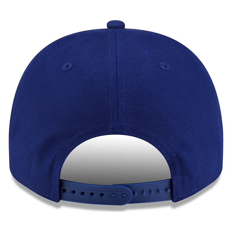 Los Angeles Dodgers Royal Blue Pink Blossom New Era 9FIFTY A-Frame Snapback Hat