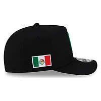 Los Angeles Dodgers Black Mexico New Era 9FIFTY A-Frame Snapback Hat