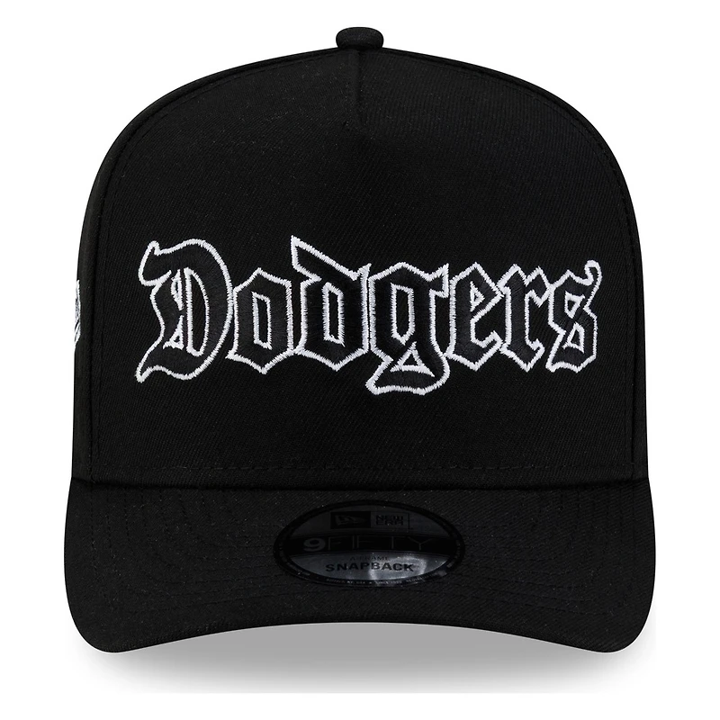 Los Angeles Dodgers Black 1988 World Series New Era 9FIFTY A-Frame Snapback Hat