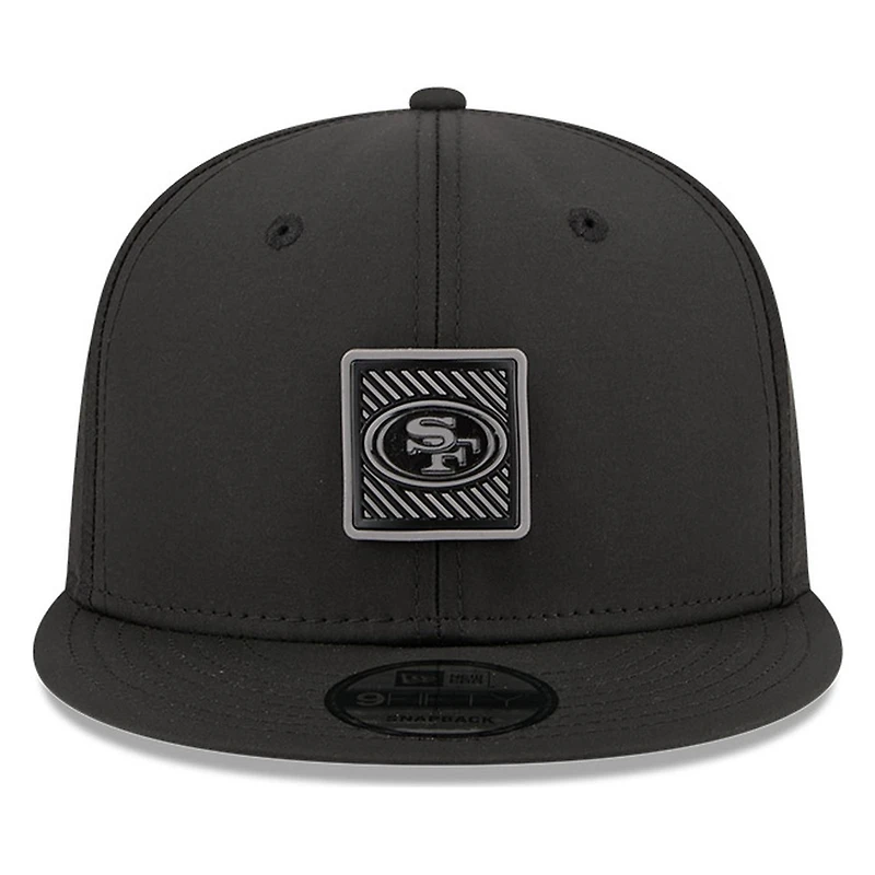 San Francisco 49ers Black 2026 NFL Training Camp New Era 9FIFTY Adjustable Hat