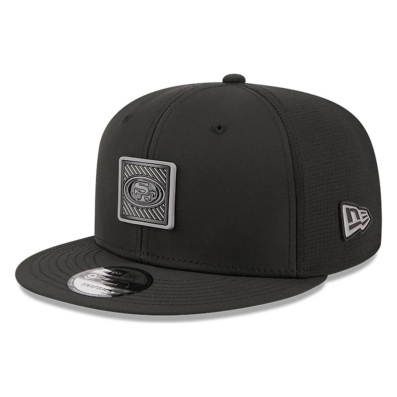 San Francisco 49ers Black 2026 NFL Training Camp New Era 9FIFTY Adjustable Hat