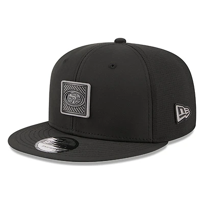 San Francisco 49ers Black 2026 NFL Training Camp New Era 9FIFTY Adjustable Hat