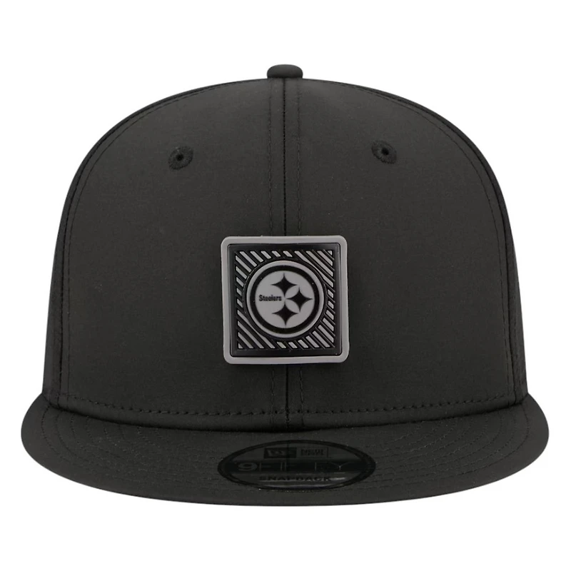 Pittsburgh Steelers Black 2026 NFL Training Camp New Era 9FIFTY Adjustable Hat