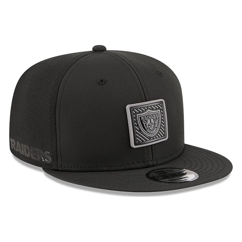 Las Vegas Raiders Black 2026 NFL Training Camp New Era 9FIFTY Adjustable Hat