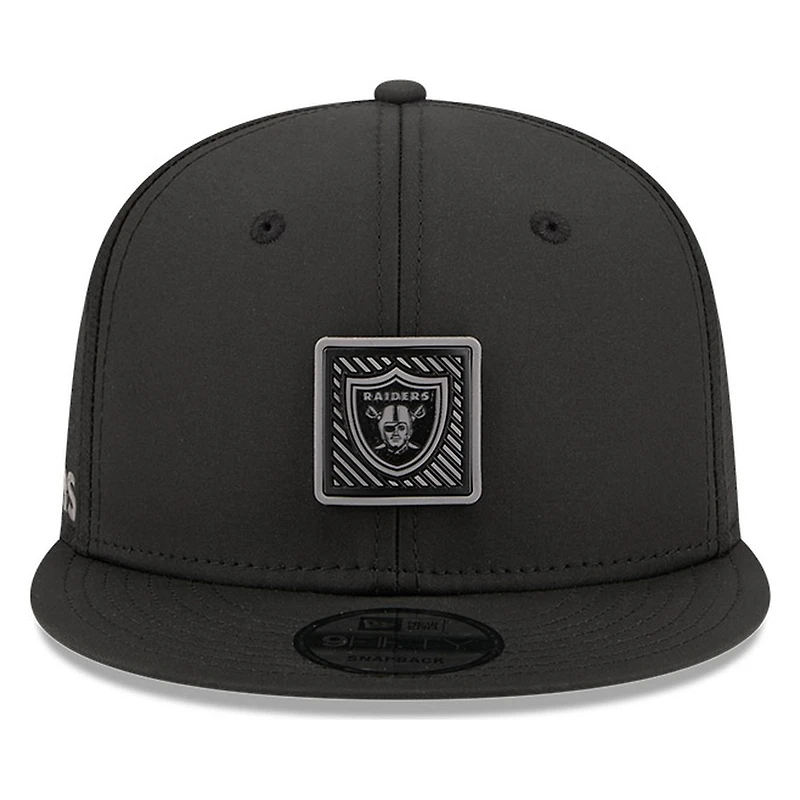 Las Vegas Raiders Black 2026 NFL Training Camp New Era 9FIFTY Adjustable Hat