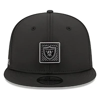 Las Vegas Raiders Black 2026 NFL Training Camp New Era 9FIFTY Adjustable Hat