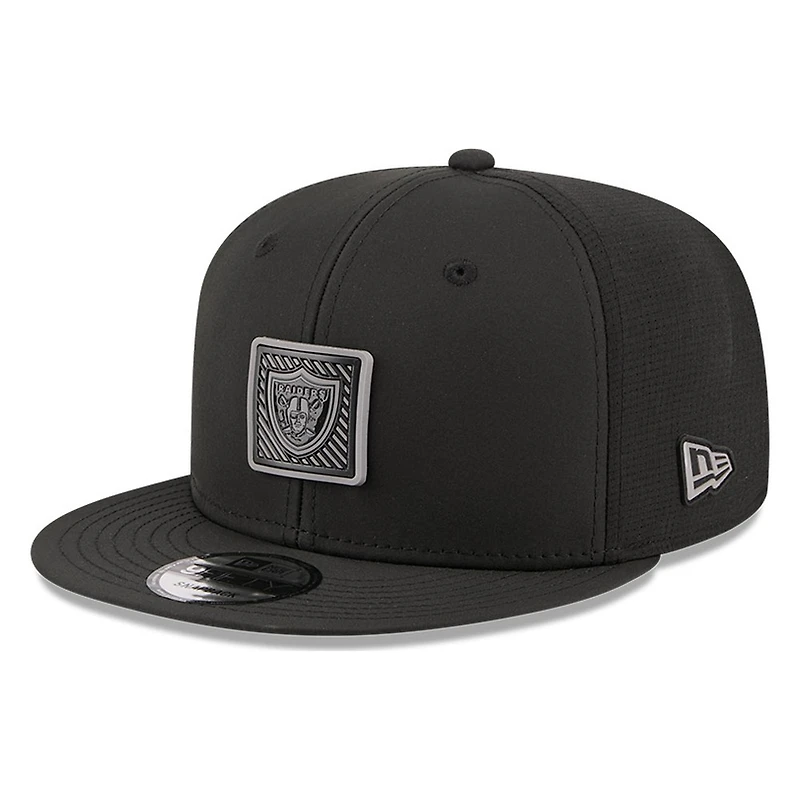 Las Vegas Raiders Black 2026 NFL Training Camp New Era 9FIFTY Adjustable Hat