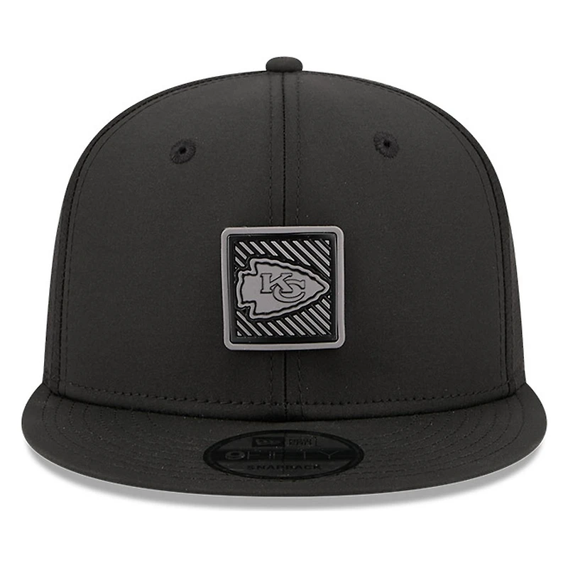 Kansas City Chiefs Black 2026 NFL Training Camp New Era 9FIFTY Adjustable Hat