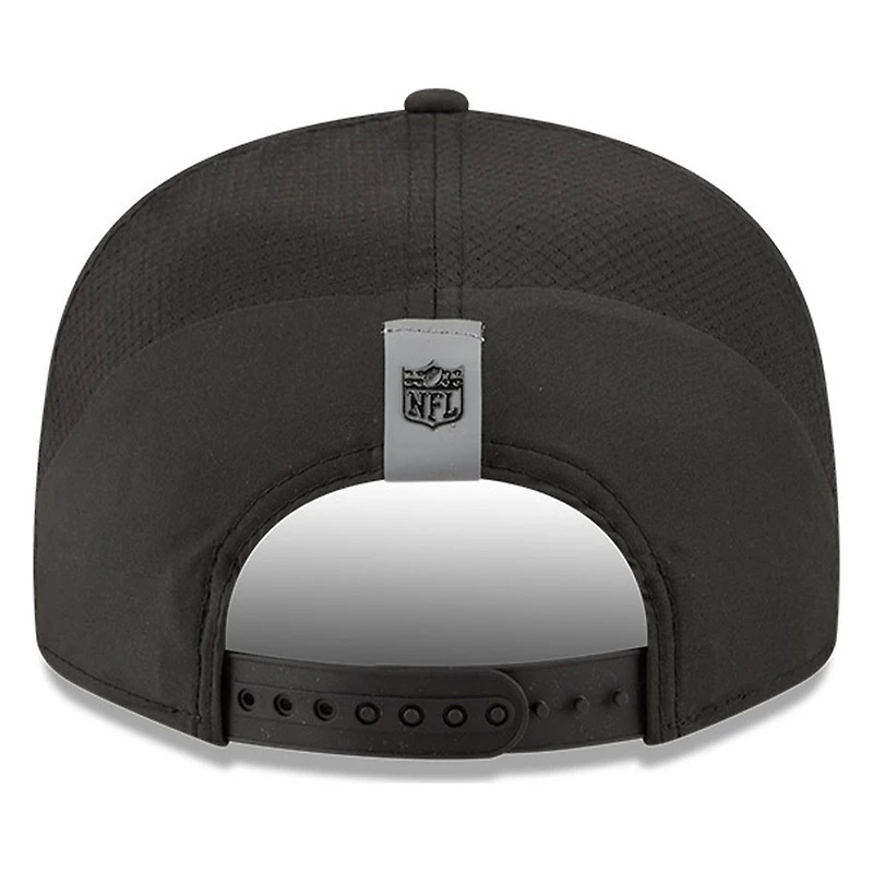 Kansas City Chiefs Black 2026 NFL Training Camp New Era 9FIFTY Adjustable Hat