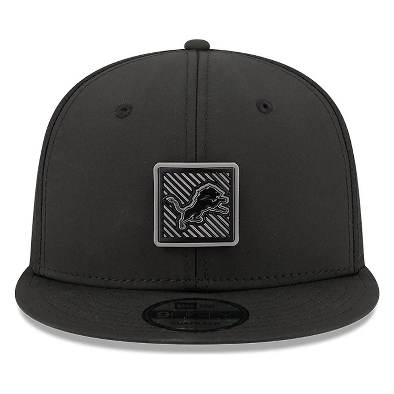 Detroit Lions Black 2026 NFL Training Camp New Era 9FIFTY Adjustable Hat