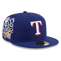 Texas Rangers Royal Blue Hidden Hit New Era 59FIFTY Fitted Hat