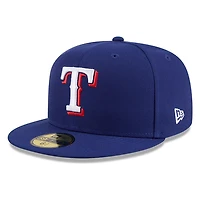 Texas Rangers Royal Blue Hidden Hit New Era 59FIFTY Fitted Hat