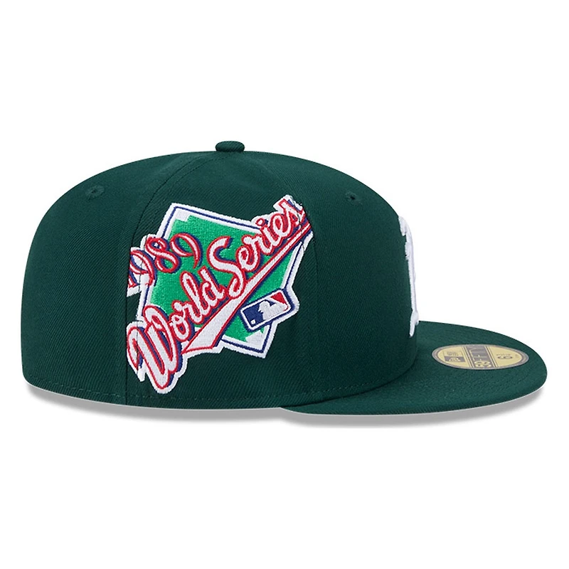 Oakland Athletics Green Hidden Hit New Era 59FIFTY Fitted Hat