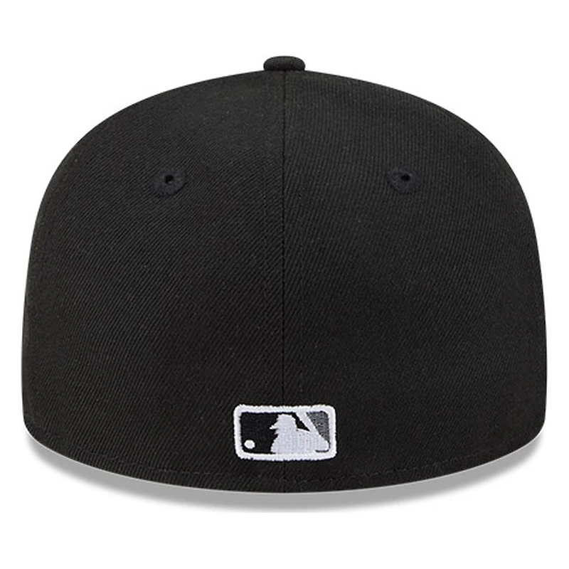 Chicago White Sox Black Hidden Hit New Era 59FIFTY Fitted Hat