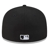 Chicago White Sox Black Hidden Hit New Era 59FIFTY Fitted Hat