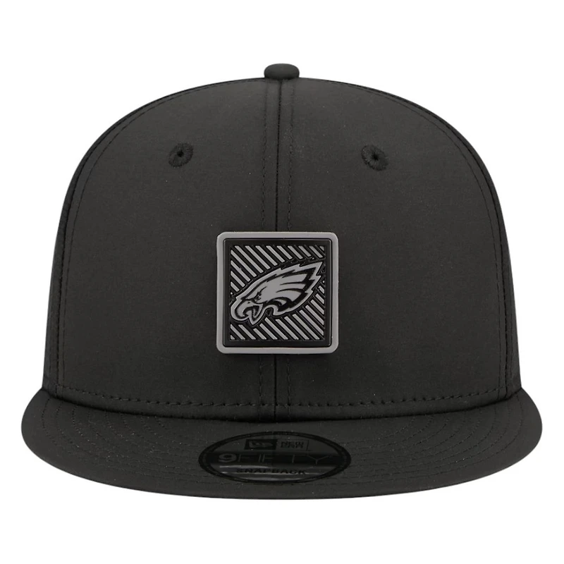 Philadelphia Eagles Black 2026 NFL Training Camp New Era 9FIFTY Adjustable Hat