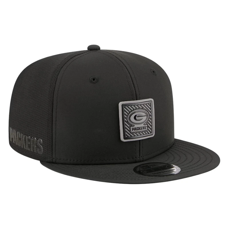Green Bay Packers Black 2026 NFL Training Camp New Era 9FIFTY Adjustable Hat