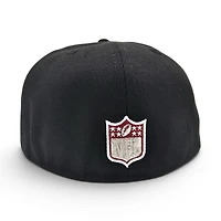 Denver Broncos Black Leon the Lab Pro Bowl Patch Grey UV New Era 59FIFTY Fitted Hat