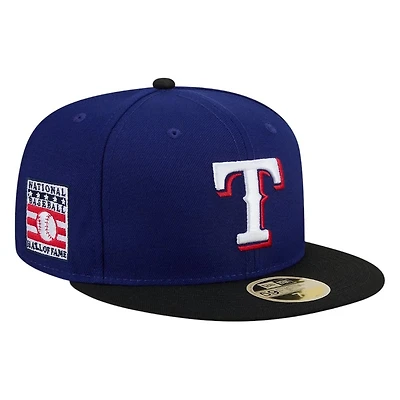 Texas Rangers Royal Blue 2026 Hall of Fame New Era 59FIFTY Fitted Hat