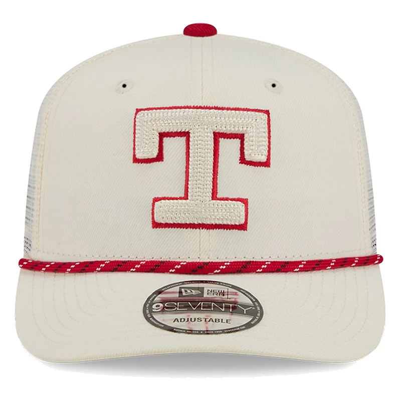 Texas Rangers Cream City Connect Fan Pack Trucker New Era 9SEVENTY Adjustable Hat