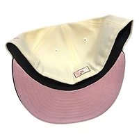San Diego Padres Chrome and Brown Swinging Friar Petco Park Patch Pink UV New Era 59FIFTY Fitted Hat